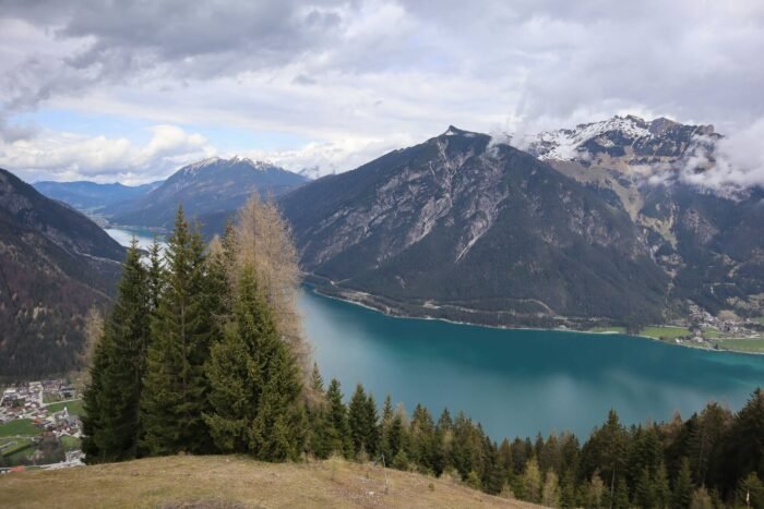 For the weekend at the Achensee in a van