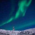 Chasing the Northern Lights in winter Lapland
