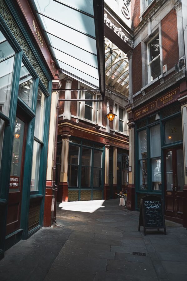 Leadenhall Market: Příčná ulice