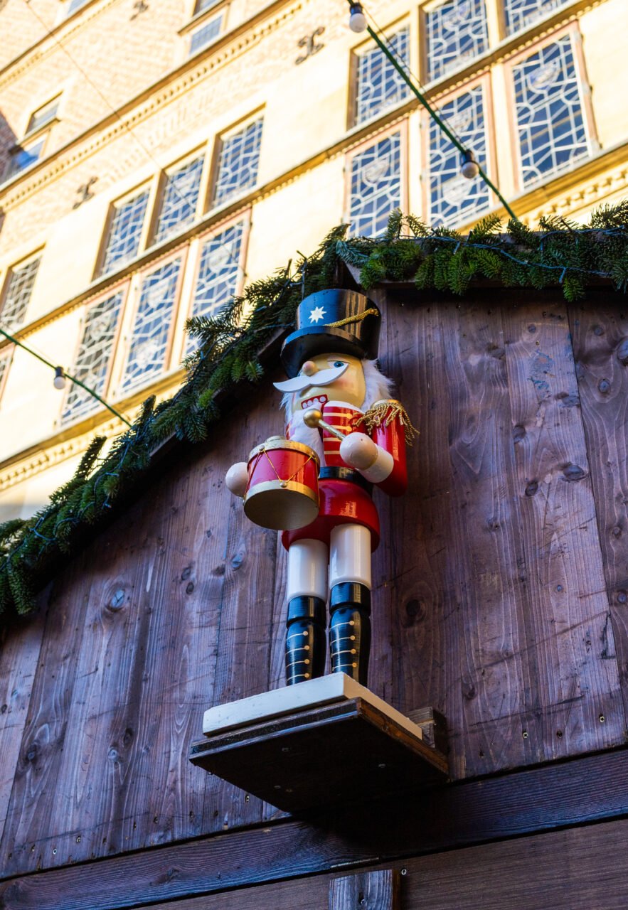 Christmas Market Around the City Hall